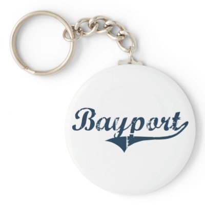 Bayport New York Classic Design Keychain by cityshirt