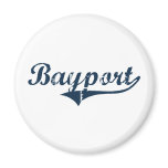 Bayport New York Classic Design Fridge Magnet