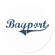 Bayport New York Classic Design Stickers
