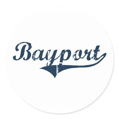 Bayport New York Classic Design Stickers by cityshirt