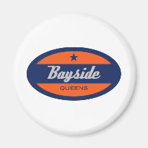 Bayside Fridge Magnet
