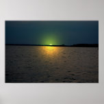 Bayside Sunset Poster