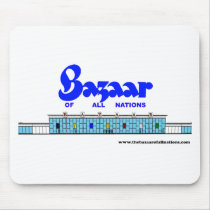 Bazaar Exterior Circa 1960 Mouse Pad