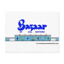 Bazaar Exterior Circa 1960 Post Cards