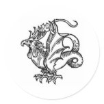 Baziliszkusz wikipedia PD stickers