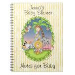 BaZooples Baby Shower Journal notebooks
