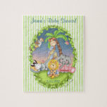 BaZooples Baby Shower Keepsake Puzzle puzzles