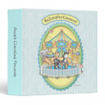 BaZooples Carousel Baby Keepsake Album binders