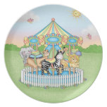 BaZooples Carousel Plate plates