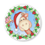 BaZooples Christmas Joy Gertrude Magnet magnets