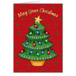 BaZooples Little Christmas Tree Card cards