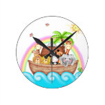 BaZooples Noah's Ark Clock wall clocks