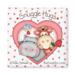 BaZooples "Snuggle Hugs" Love Magnet magnets
