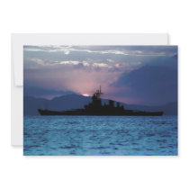 BB-61 Silhouette Invitations