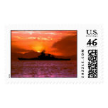 BB-61 Silhouette Postage Stamp stamps