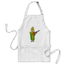 BB- Corn Playing Fiddle or Violin Aprons