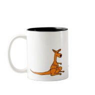 BB- Funny Cartoon Kangaroo Mug mug