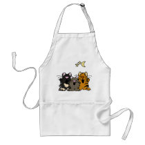 BB- Funny Singing Cats Apron