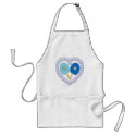 BB Ping Pong Flower Heart Aprons