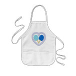 BB Ping Pong Paddle Heart Aprons