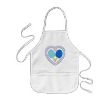 BB Ping Pong Paddle Heart Aprons