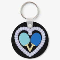 BB Ping Pong Paddle Heart