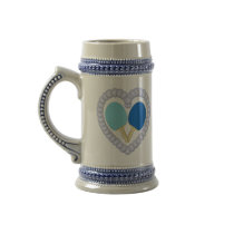 BB Ping Pong Paddle Heart mugs