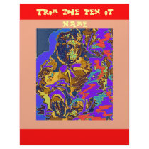 BB Red Border Cover Page Custom Letterhead