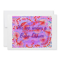 Bbaby Shower Invitation, fully customizable.