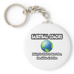 BBall Coaches...Making the World a Better Place Key Chains