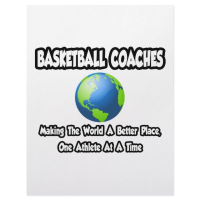 BBall Coaches...Making the World a Better Place Personalized Letterhead by basketballcoachgifts