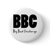 BBC Big Back Challenge Pinback Button