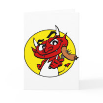 BBC DEVIL (multiple products selected) Greeting Cards