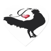 BBC Lover Heart Sticker