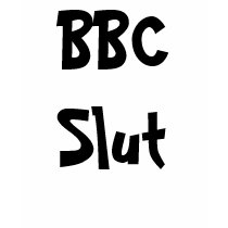 BBC Slut cuckold t-shirts