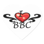 BBC HEART STICKERS