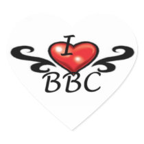 BBC HEART STICKERS