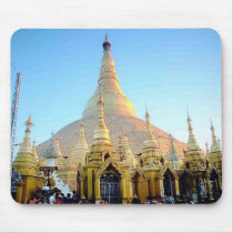 Bbeautiful Building With Golden Top mousepads by design_girl Bbeautiful Building With Golden Top mousepads