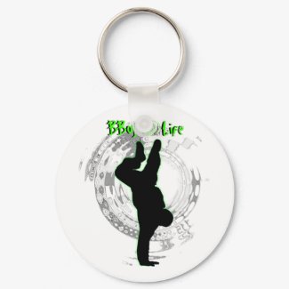 BBoy 4 Life Keychain keychain
