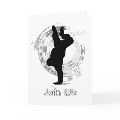 BBOY Dance Greeting Card by KELLBELL535