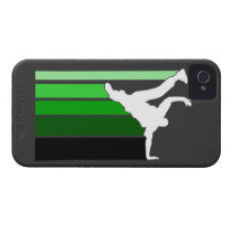 BBOY gradient grn/blk iPhone 4 case