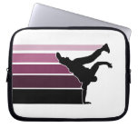 BBOY gradient prpl blk laptop sleeve