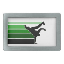 BBOY lines green/blk belt buckle belt buckles