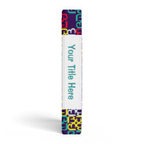 BbParade Assembled Brights Vinyl Binder