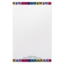 BbParade Assembled Brights Customized Stationery