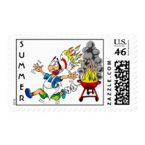 BBQ Accident - Commemorative postage