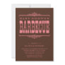 BBQ Baby Shower Invitations BBQ Baby Shower Invitations
