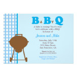 BBQ BaByQ Baby Shower Invitation