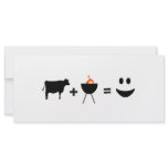 BBQ Beef Happy Custom Rack Card