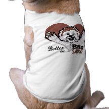 BBQ Bichon Frise Pet T Shirt